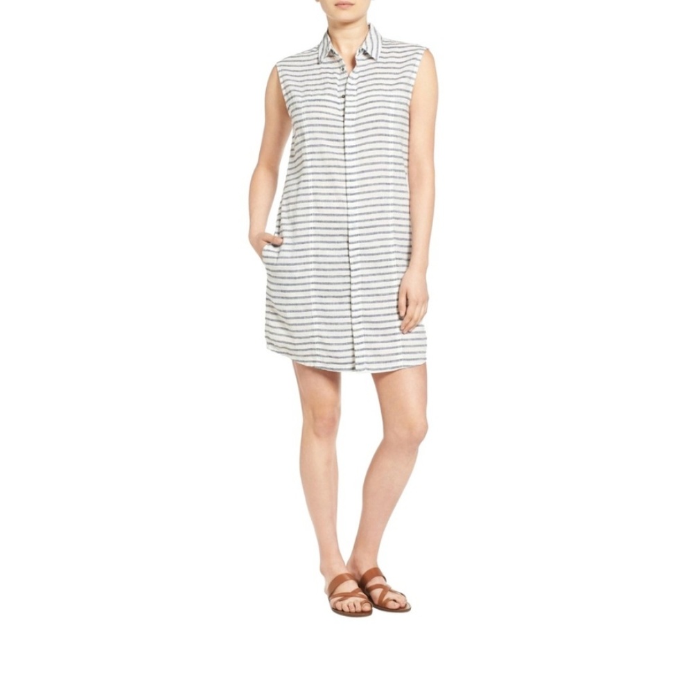 Hudson Button Down Mini Dress - image 2